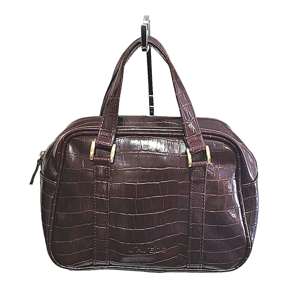 Shiseido Handbags - SHISEIDO Handbag/Makeup Case Brown